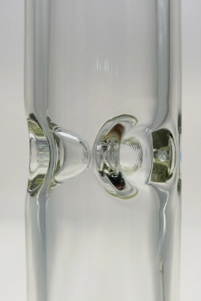 TAG - 16" Straight Tube Bong 50x7MM - 18/14MM Downstem (3.75") - Image 13
