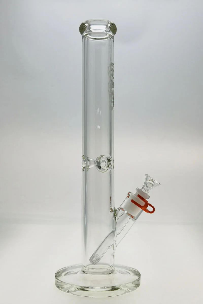 TAG - 16" Straight Tube Bong 50x7MM - 18/14MM Downstem (3.75") - Image 19