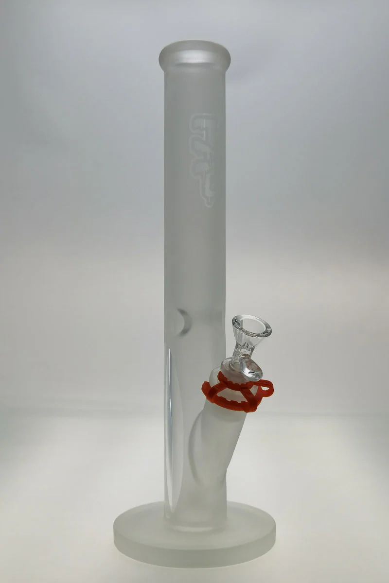 TAG - 16" Straight Tube Bong 50x7MM - 18/14MM Downstem (3.75") - Image 29