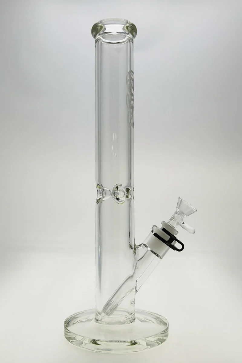 TAG - 16" Straight Tube Bong 50x7MM - 18/14MM Downstem (3.75") - Image 4