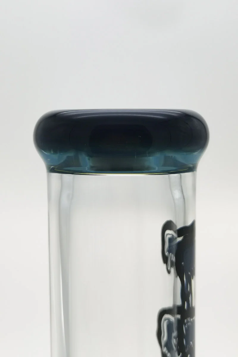 TAG - 16" Straight Tube Bong 50x7MM - 18/14MM Downstem (3.75") - Image 44