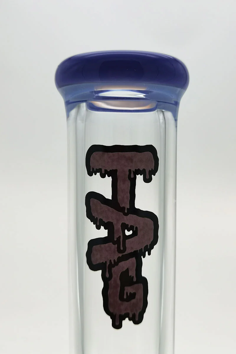 TAG - 16" Straight Tube Bong 50x7MM - 18/14MM Downstem (3.75") - Image 59
