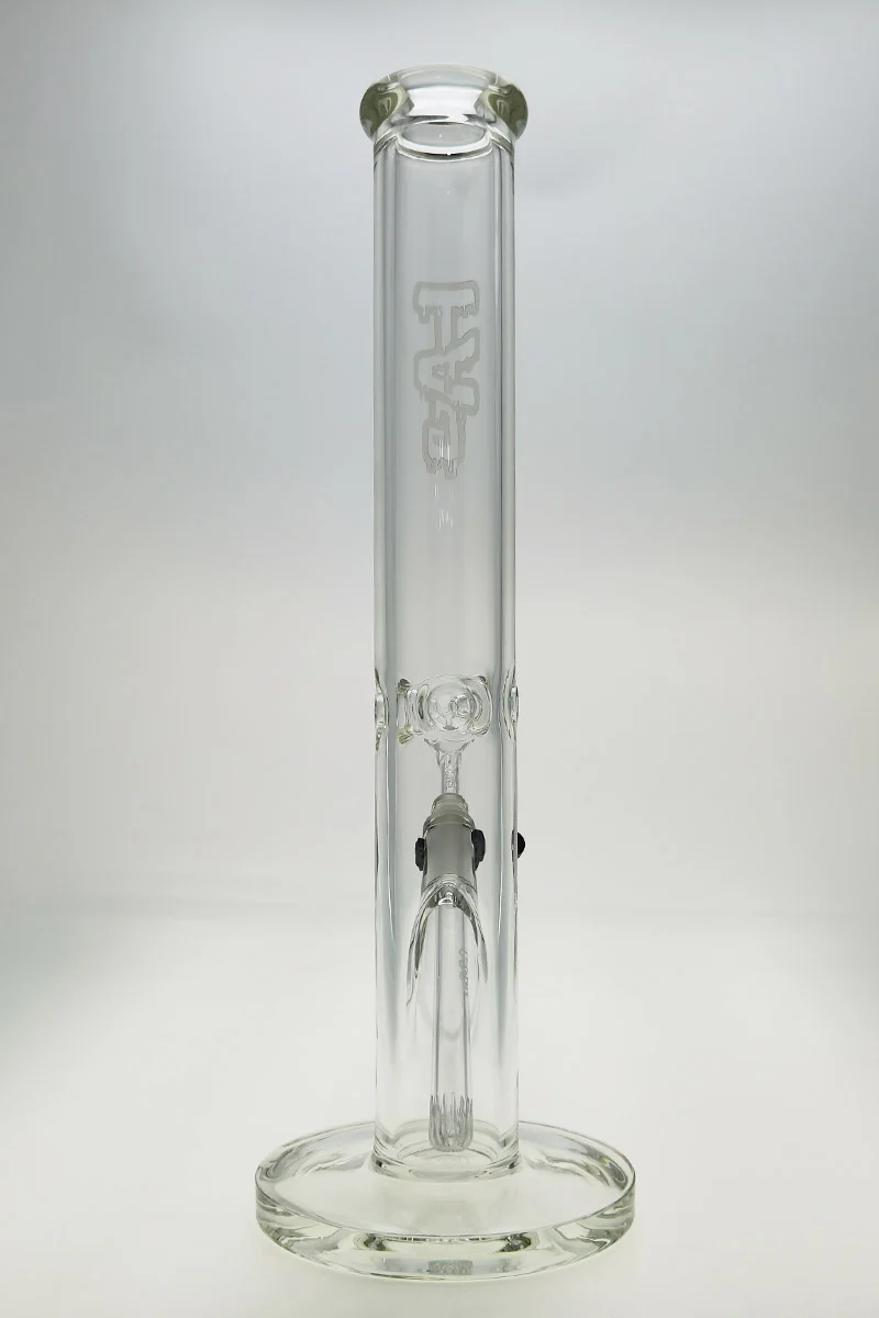 TAG - 16" Straight Tube Bong 50x7MM - 18/14MM Downstem (3.75") - Image 7