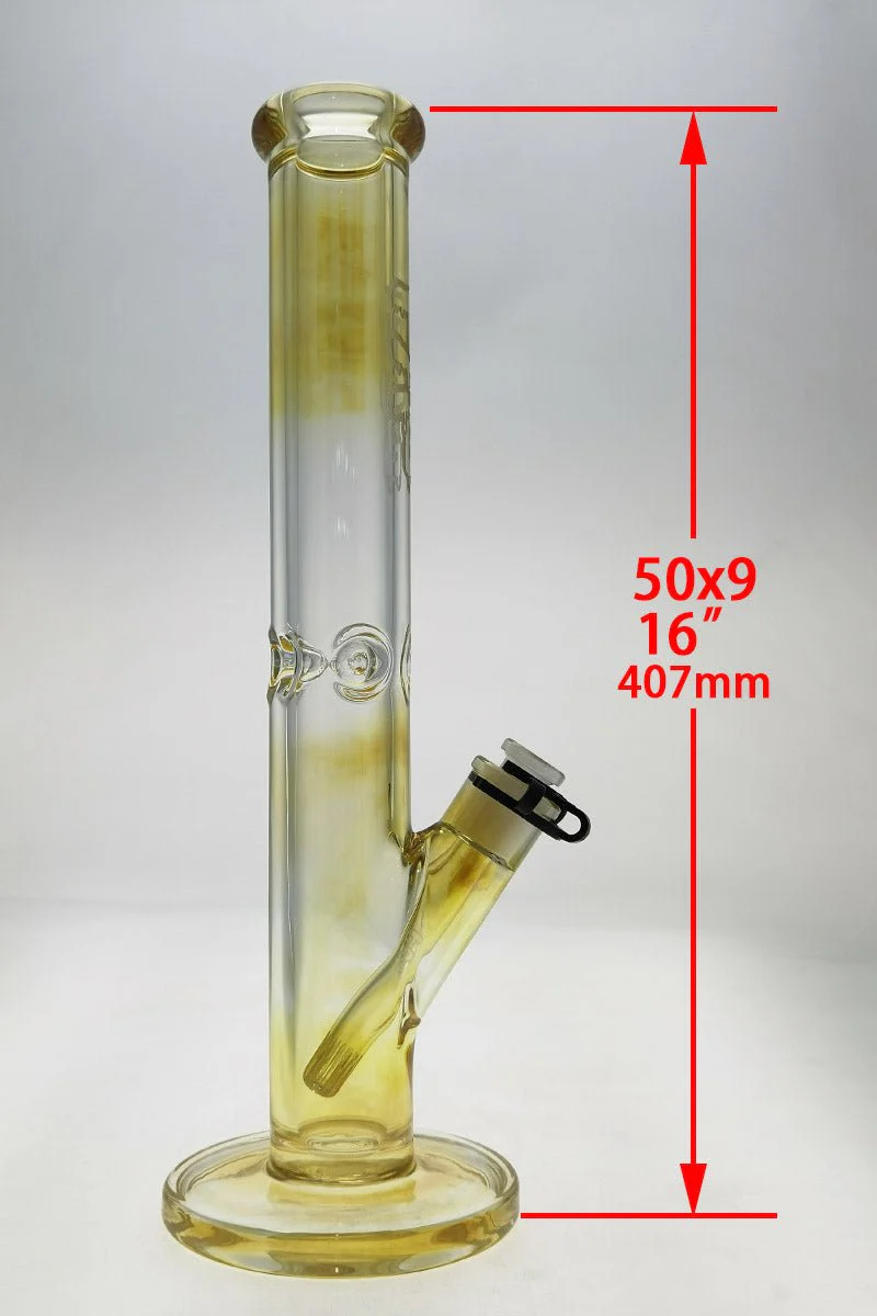 TAG - 16" Straight Tube Bong 50x9MM - 18/14MM Downstem (4.25") - Image 11