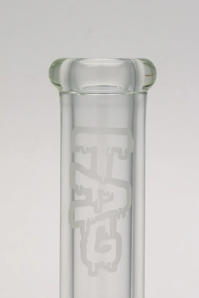 TAG - 16" Straight Tube Bong 50x9MM - 18/14MM Downstem (4.25") - Image 6