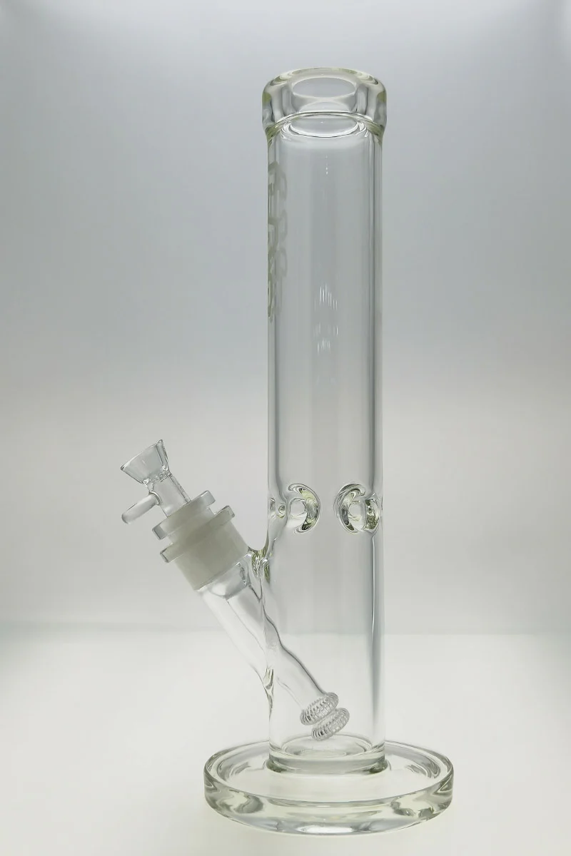 TAG - 16" Straight Tube Bong 65x7MM - 28/18MM Downstem (4.25") - Image 2