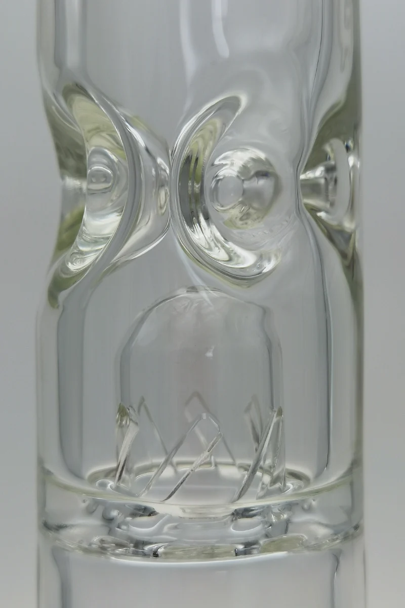TAG - 17" Streamline Double Super Slit UFO Beaker Bong 50x7MM - 18/14MM Downstem (4.00") - Image 10