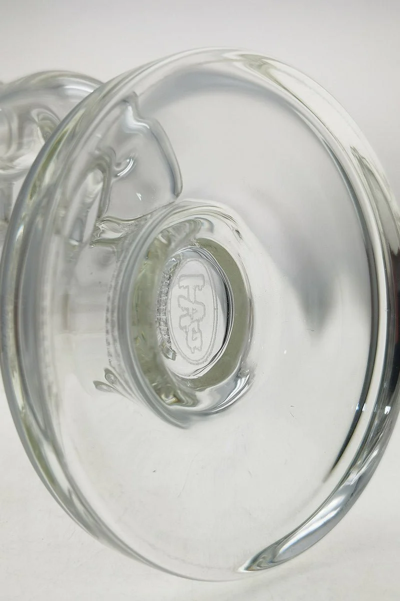 TAG - 16" Super Slit Gridded Triple Inline to Helical Dome Splash Guard Bong 44x4MM (18MM Female) - Image 15