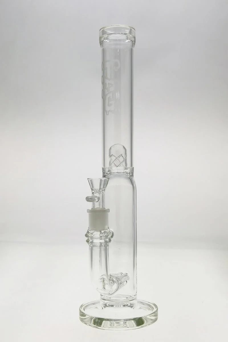 TAG - 16" Super Slit Gridded Triple Inline to Helical Dome Splash Guard Bong 44x4MM (18MM Female) - Image 20