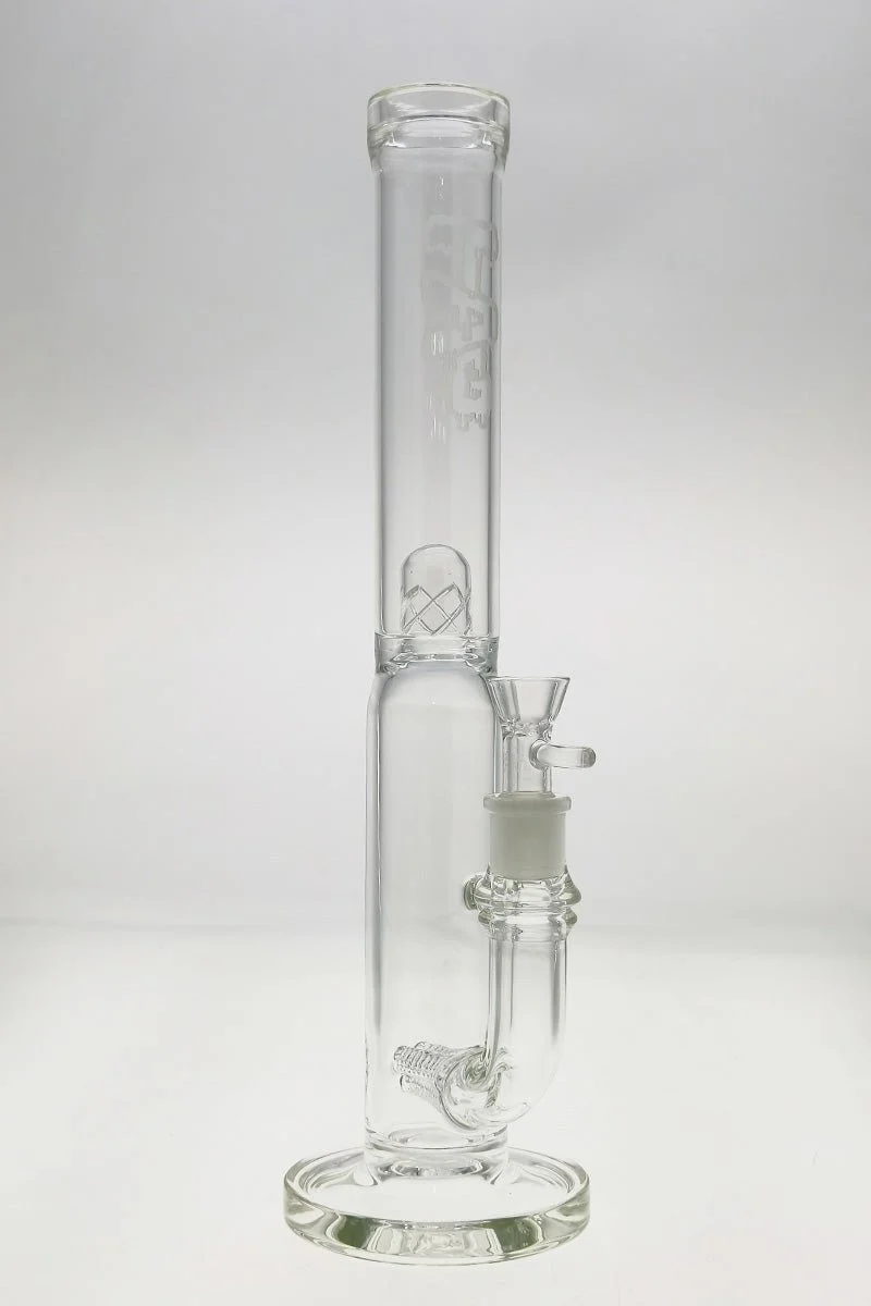 TAG - 16" Super Slit Gridded Triple Inline to Helical Dome Splash Guard Bong 44x4MM (18MM Female) - Image 21