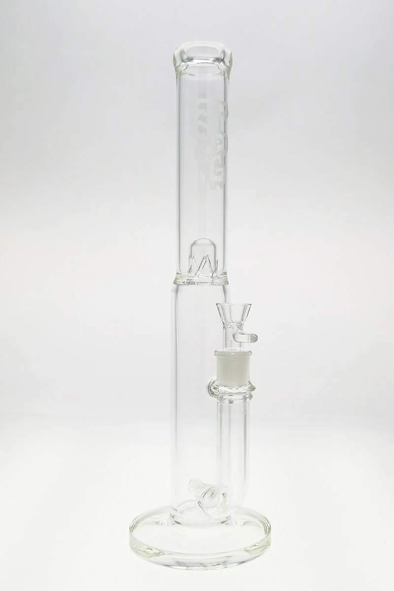 TAG - 16" Super Slit Gridded Triple Inline to Helical Dome Splash Guard Bong 44x4MM (18MM Female) - Image 3