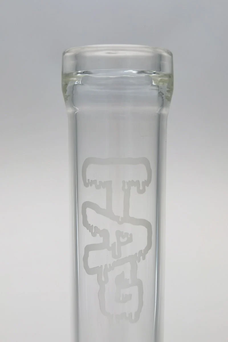 TAG - 16" Super Slit Gridded Triple Inline to Helical Dome Splash Guard Bong 44x4MM (18MM Female) - Image 37