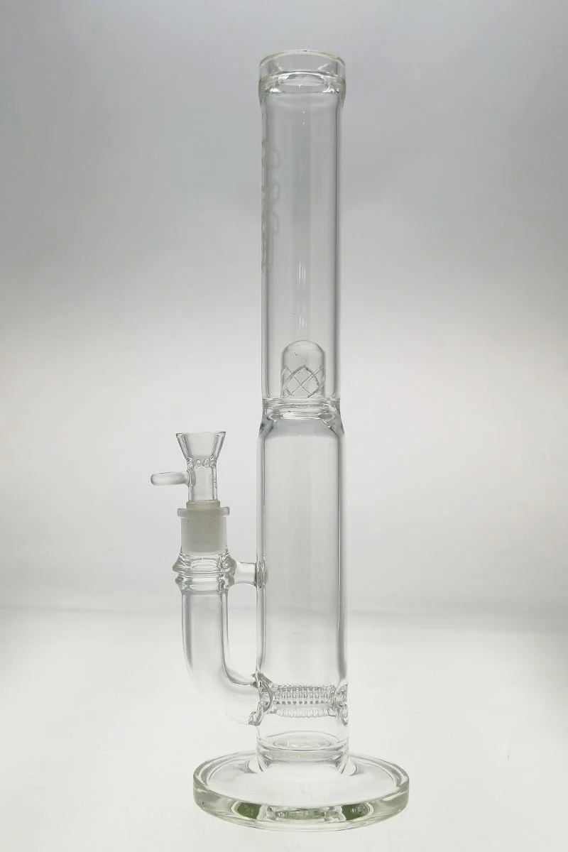 TAG - 16" Super Slit Gridded Triple Inline to Helical Dome Splash Guard Bong 44x4MM (18MM Female) - Image 46
