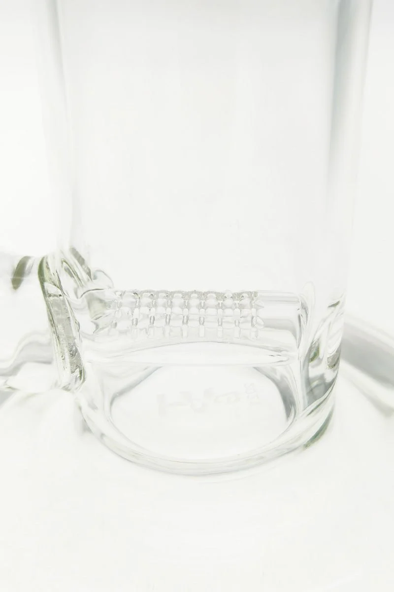 TAG - 16" Super Slit Gridded Triple Inline to Helical Dome Splash Guard Bong 44x4MM (18MM Female) - Image 7