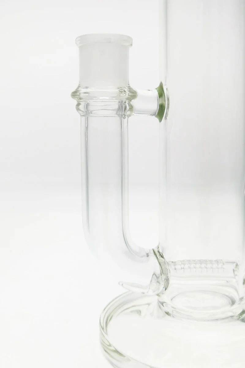 TAG - 16" Super Slit Gridded Triple Inline to Helical Dome Splash Guard Bong 44x4MM (18MM Female) - Image 8