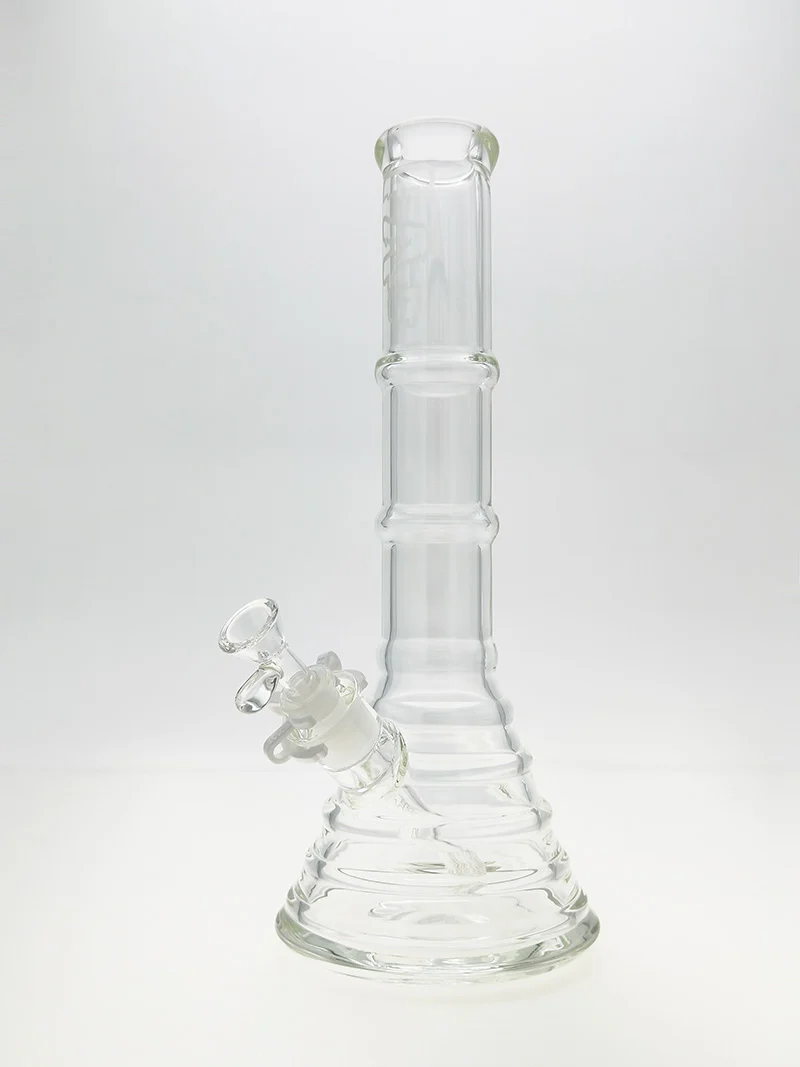 TAG - 15" Beaker Bong Bamboo 50x7MM (4.50") 18/14MM Downstem