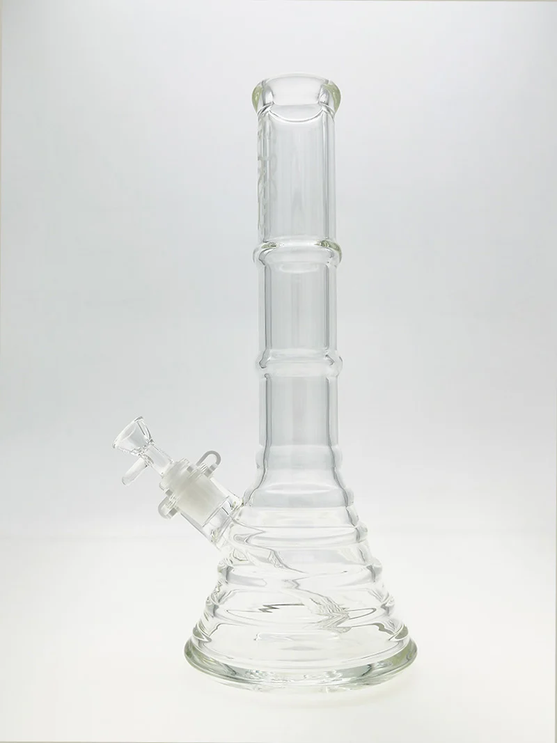 TAG - 15" Beaker Bong Bamboo 50x7MM (4.50") 18/14MM Downstem - Image 13