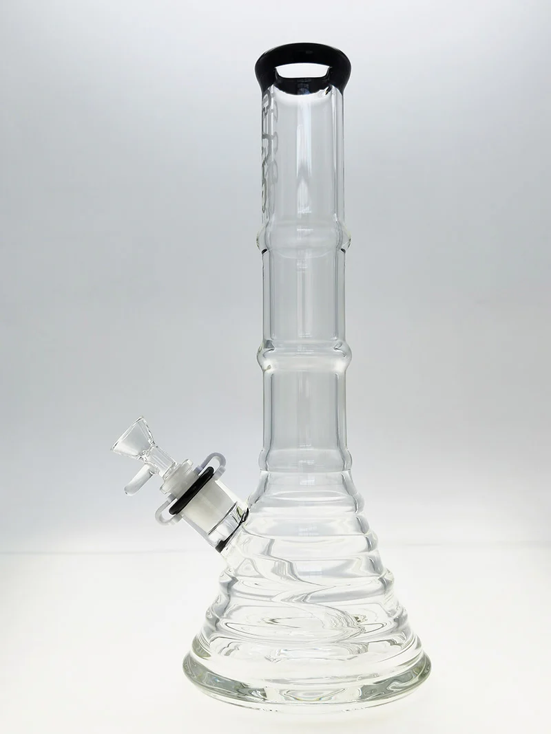 TAG - 15" Beaker Bong Bamboo 50x7MM (4.50") 18/14MM Downstem - Image 37