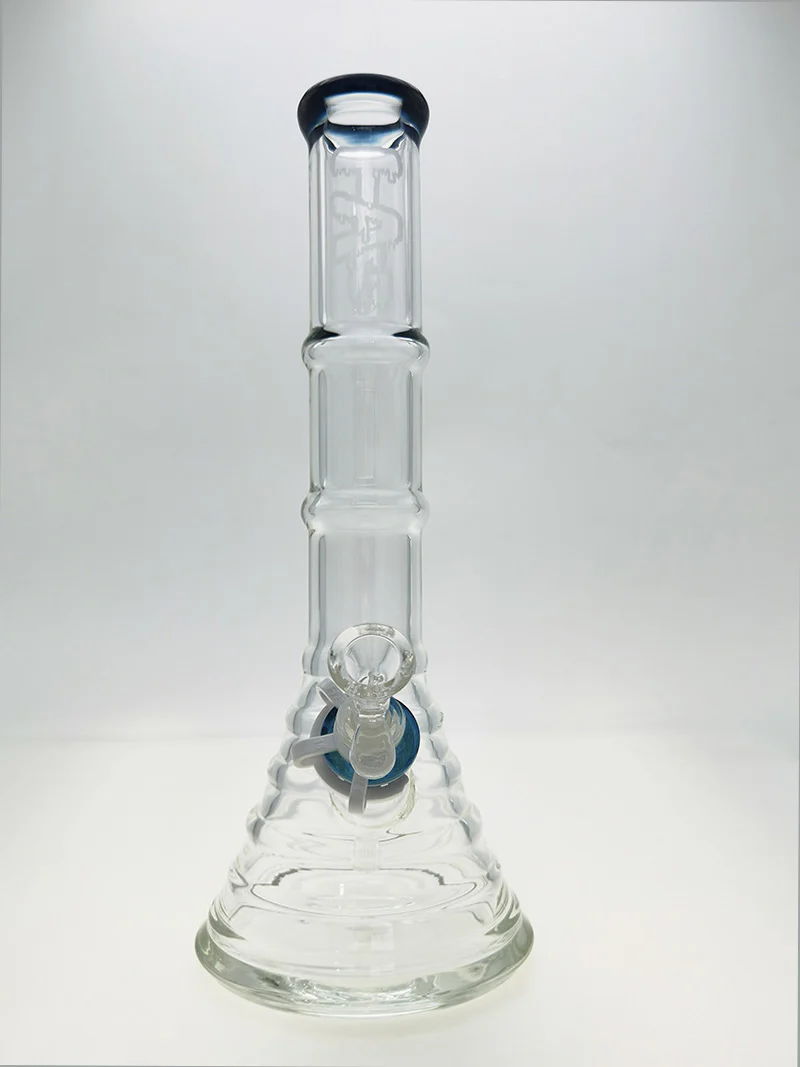 TAG - 15" Beaker Bong Bamboo 50x7MM (4.50") 18/14MM Downstem - Image 46