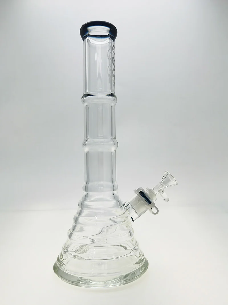 TAG - 15" Beaker Bong Bamboo 50x7MM (4.50") 18/14MM Downstem - Image 5