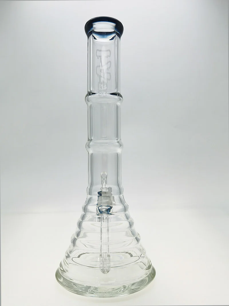 TAG - 15" Beaker Bong Bamboo 50x7MM (4.50") 18/14MM Downstem - Image 6