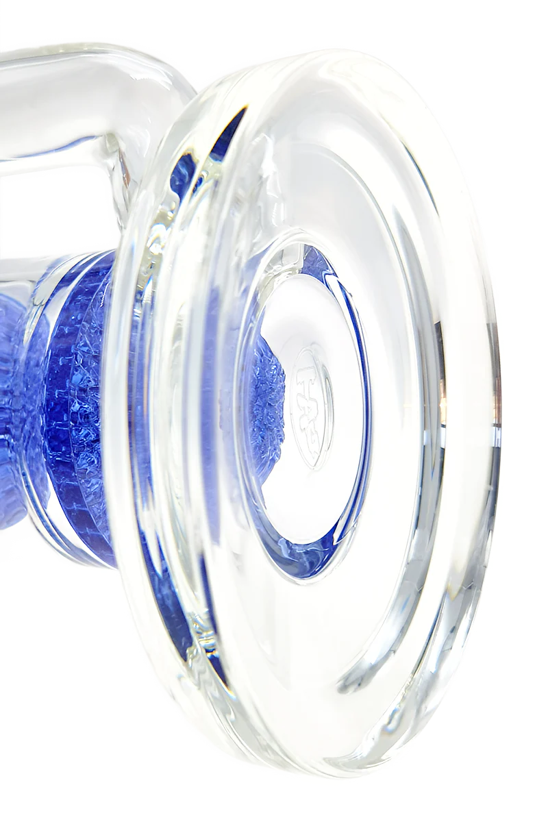 TAG - 16" Double Netted Disc to Spinning Splash Guard Bong 50x7MM (18MM Female) - Image 14