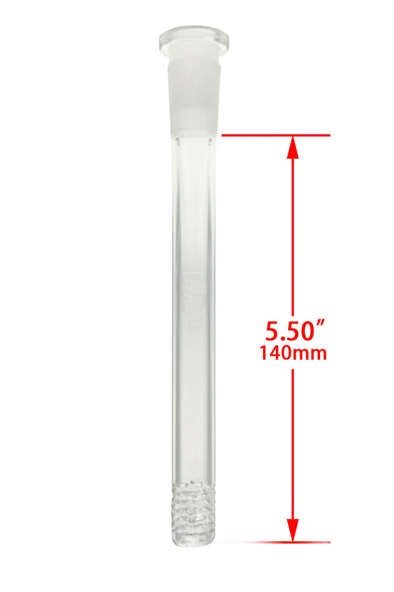 TAG - 18/14MM Open End Bong Downstem - 6 Row x 3 (54 Hole) Multiplying Super Slit - Image 15