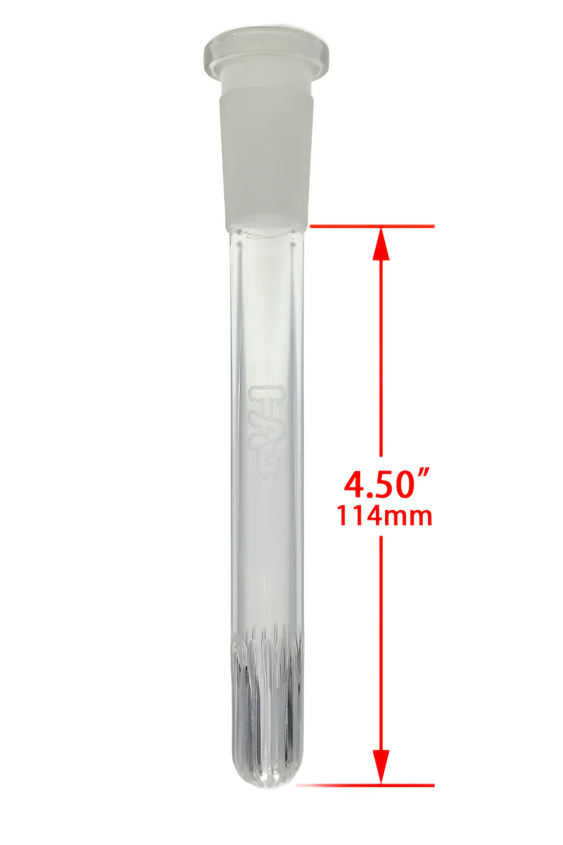 TAG - 18/14MM Closed End Rounded Showerhead Bong Downstem - Image 14