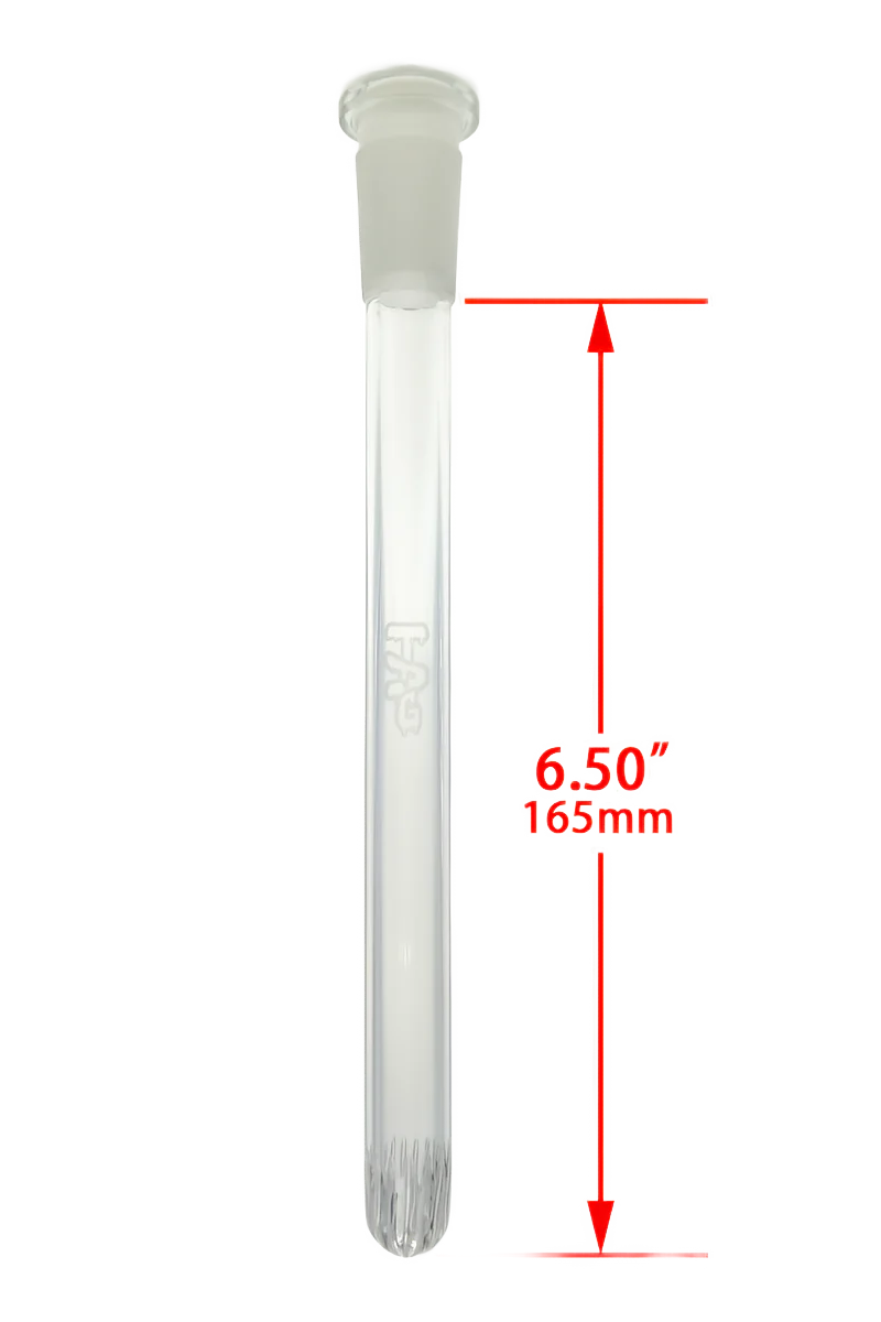 TAG - 18/14MM Closed End Rounded Showerhead Bong Downstem - Image 18