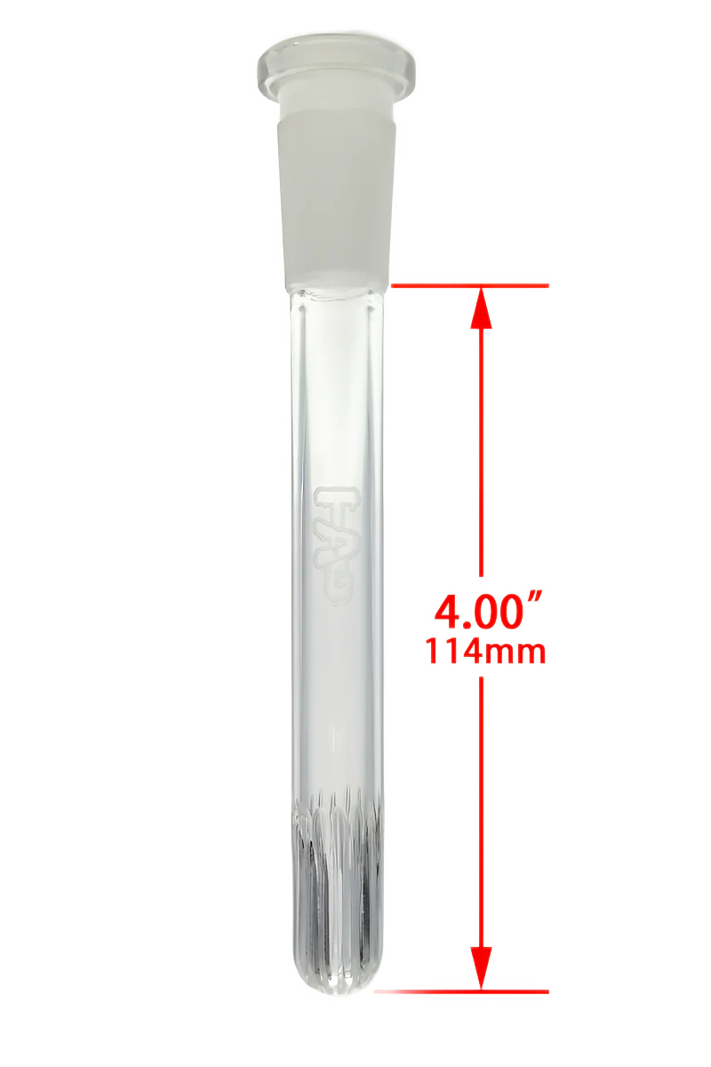 TAG - 18/14MM Closed End Rounded Showerhead Bong Downstem - Image 30