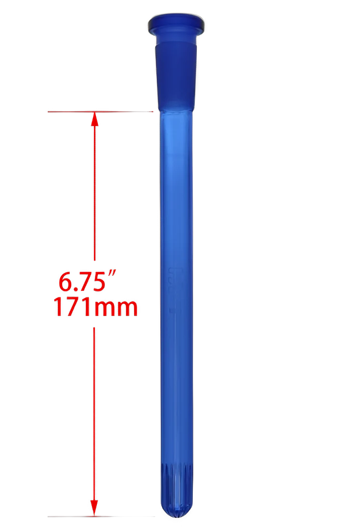 TAG - 18/14MM Closed End Rounded Showerhead Bong Downstem - Image 35