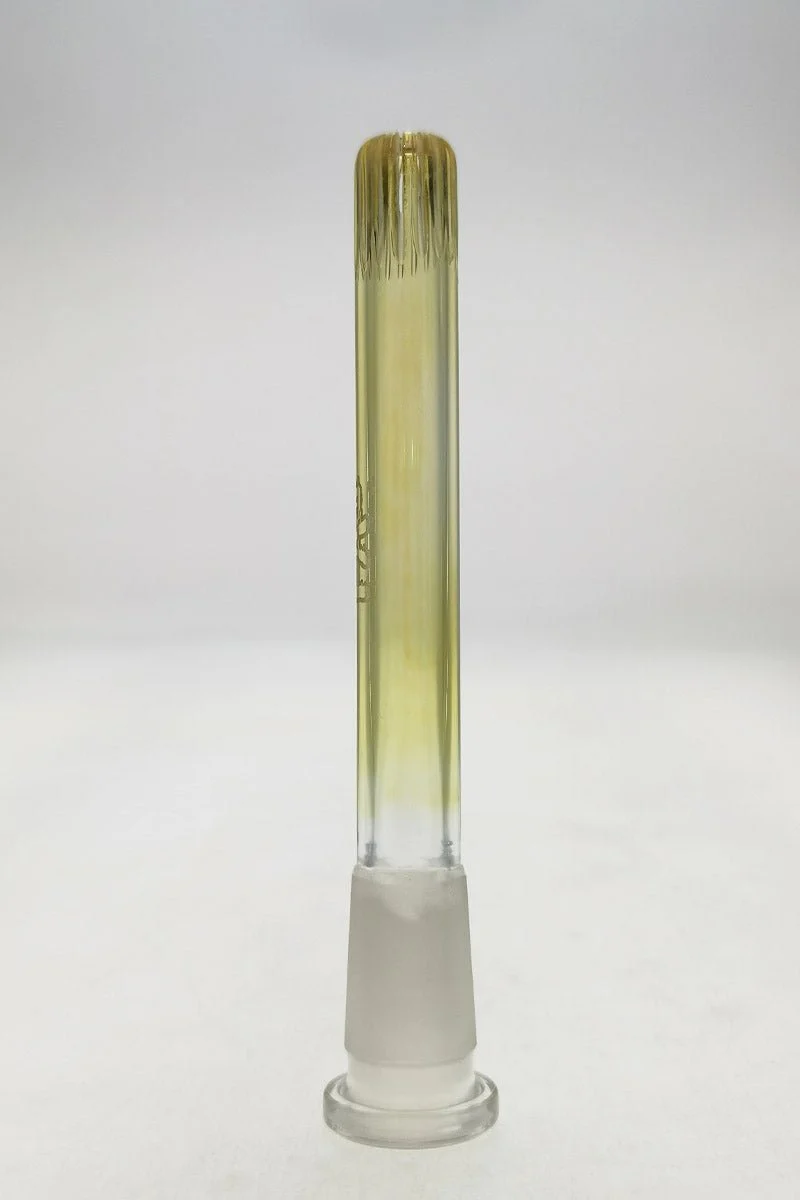 TAG - 18/14MM Open End Rounded Super Slit Showerhead Bong Downstem - Image 10