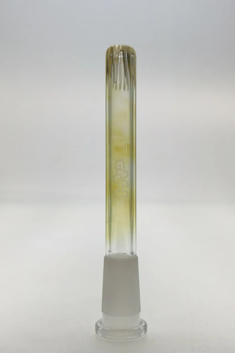 TAG - 18/14MM Open End Rounded Super Slit Showerhead Bong Downstem - Image 21