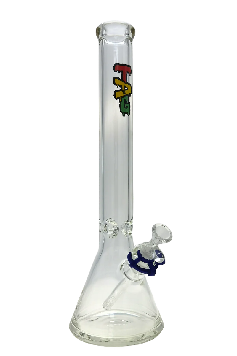 TAG - 18" Beaker Bong 50x7MM - 18/14 Downstem (4.50") - Image 7