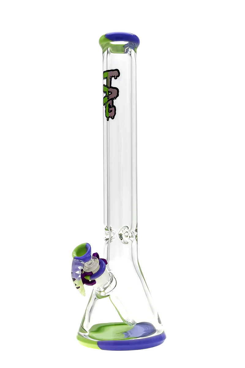 TAG - 18" Beaker Bong 50x9MM (SUPER THICK) - 18/14MM Downstem (4.50") - Image 32