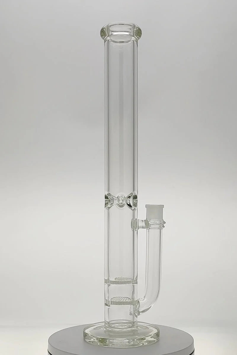 TAG - 18" Double Honeycomb w/ Ice Pinches Bong 50x7MM (18MM Female) - Image 3