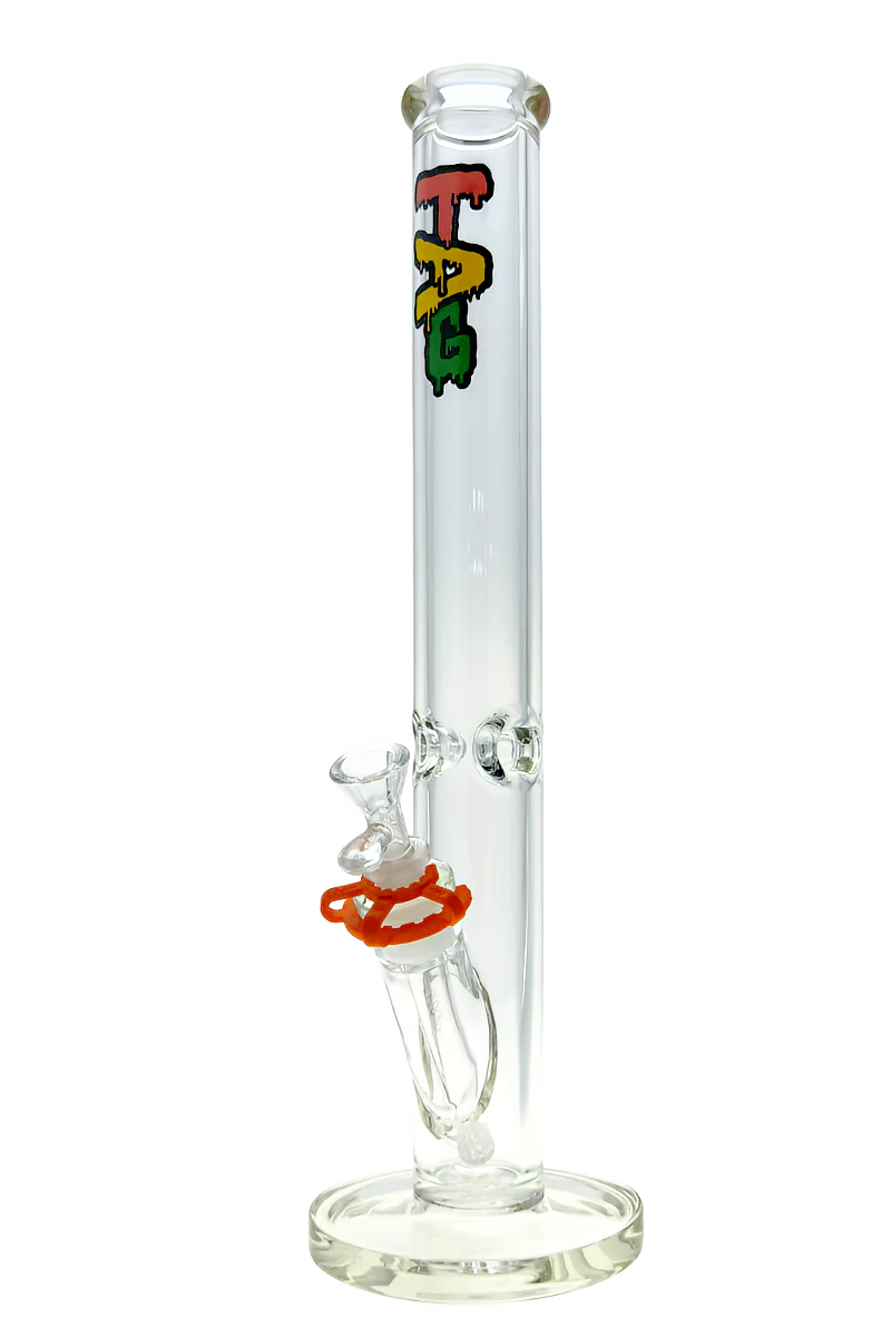 TAG - 18" Straight Tube Bong 50x9MM - 18/14MM Downstem (4.00") - Image 23