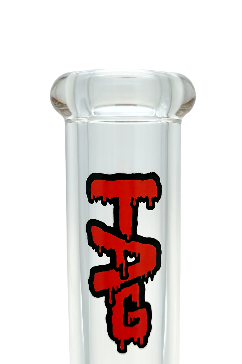 TAG - 18" Straight Tube Bong 50x9MM - 18/14MM Downstem (4.00") - Image 4