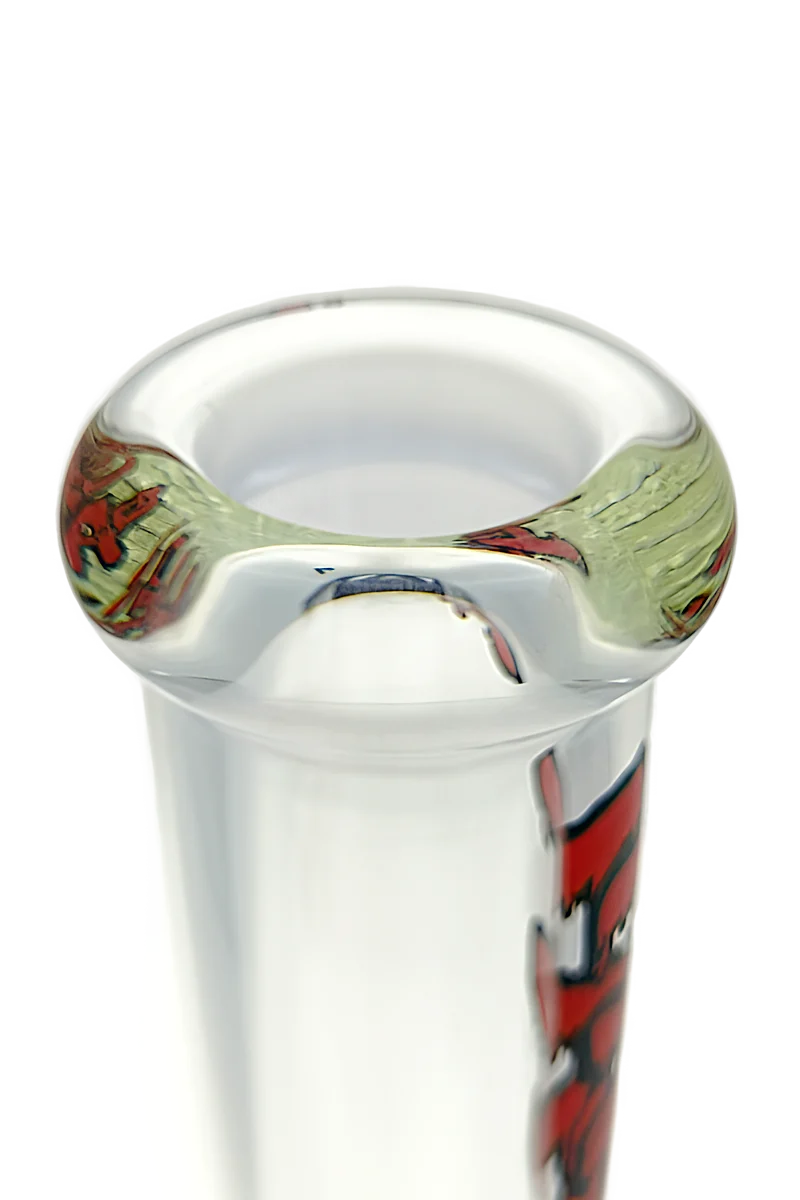 TAG - 18" Straight Tube Bong 50x9MM - 18/14MM Downstem (4.00") - Image 5