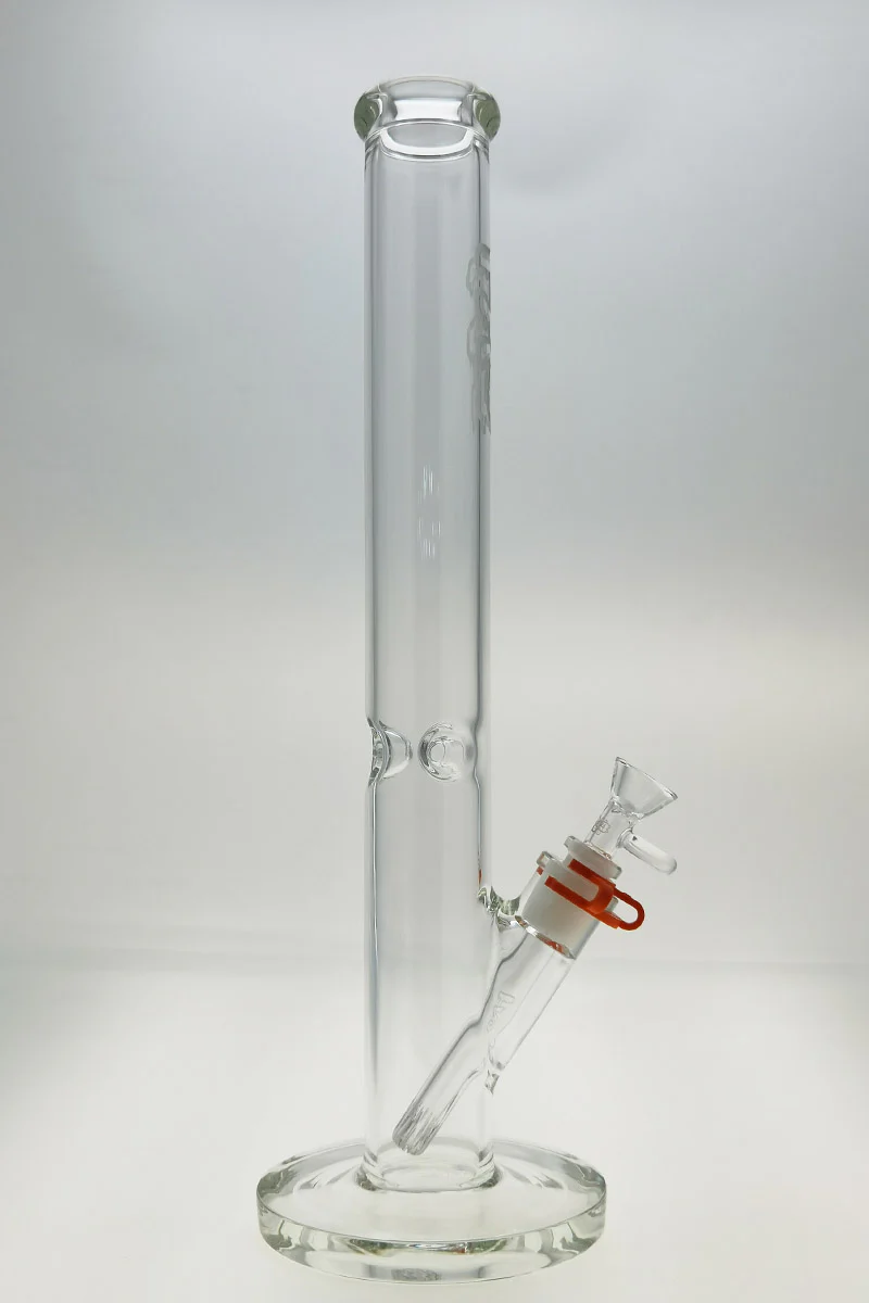 TAG - 18" Straight Tube Bong 50x5MM - 18/14MM Downstem (4.00") - Image 15