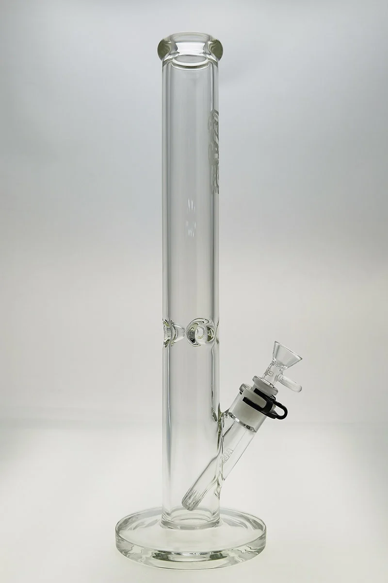 TAG - 18" Straight Tube Bong 50x7MM - 18/14MM Downstem (4.00") - Image 14