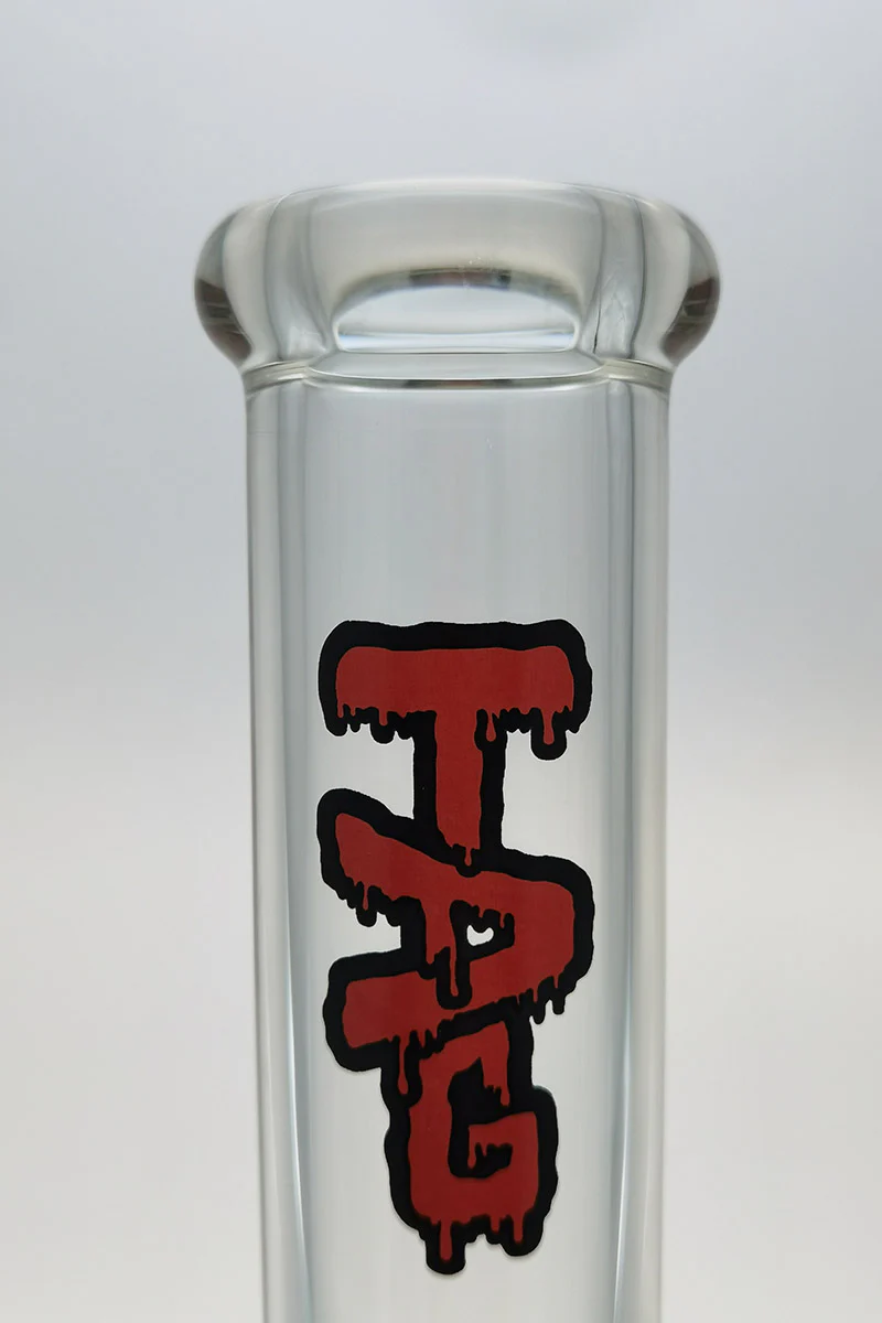 TAG - 18" Straight Tube Bong 50x7MM - 18/14MM Downstem (4.00") - Image 22