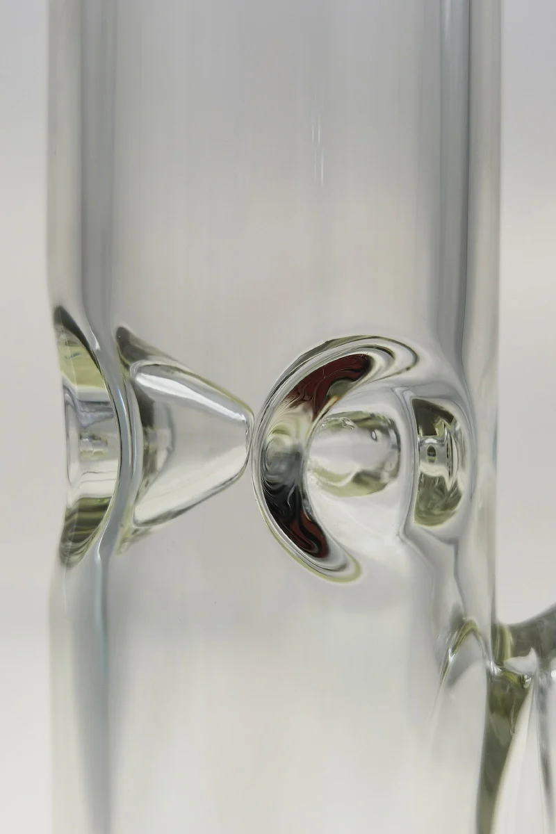 TAG - 18" Straight Tube Bong 50x7MM - 18/14MM Downstem (4.00") - Image 23
