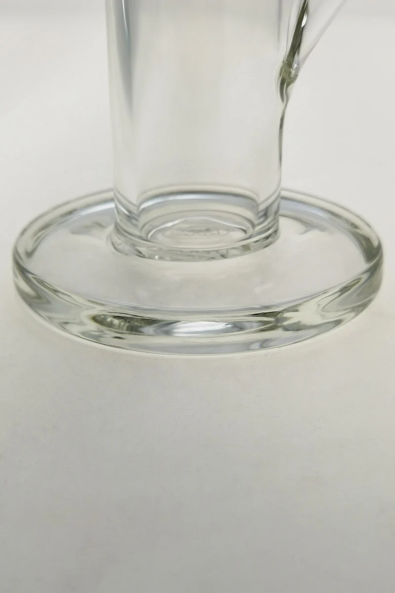 TAG - 18" Straight Tube Bong 50x7MM - 18/14MM Downstem (4.00") - Image 25