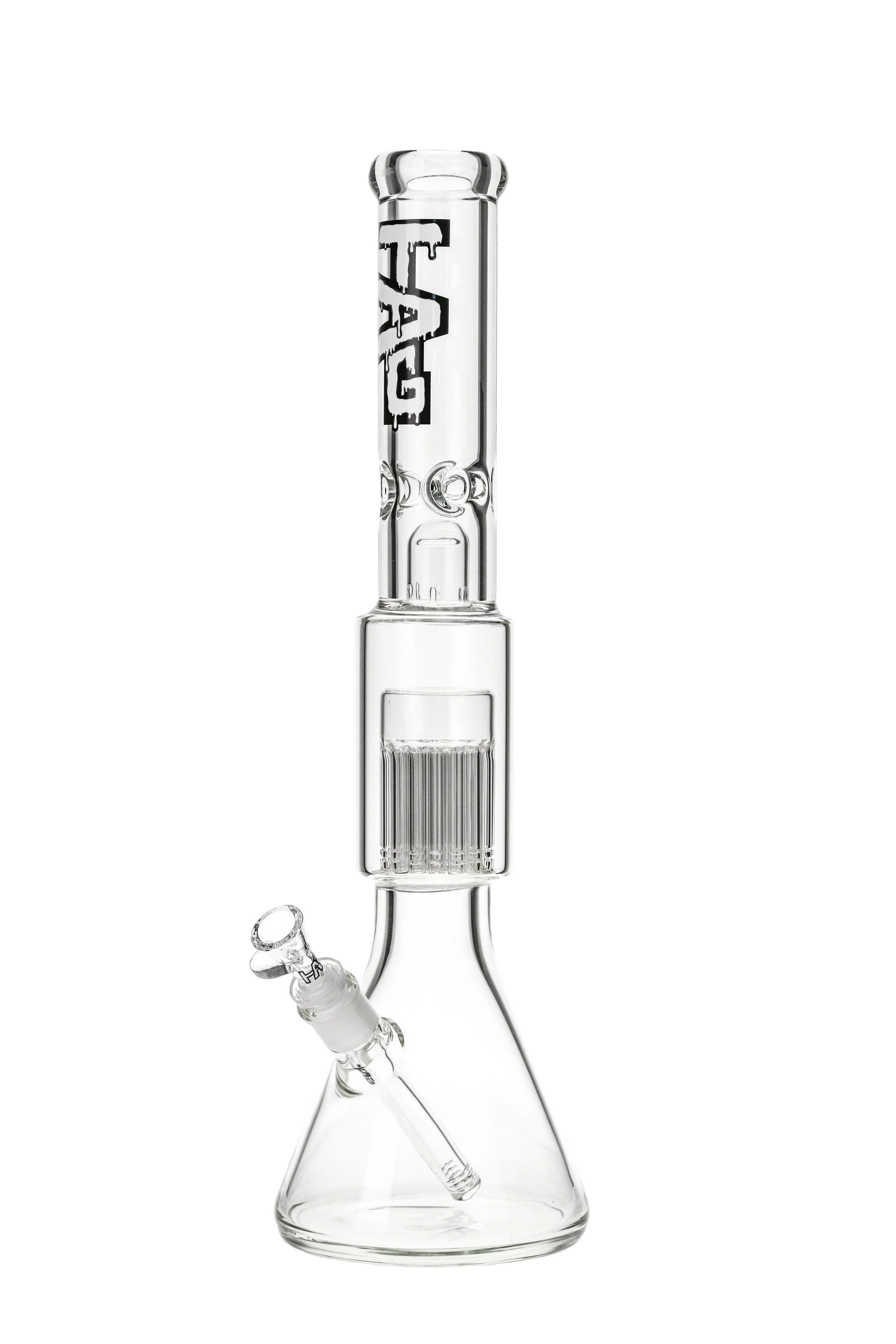 TAG - 18" 24 Arm Double Row Tree Beaker Bong (Super Thick) 7MM - 18/14MM Downstem