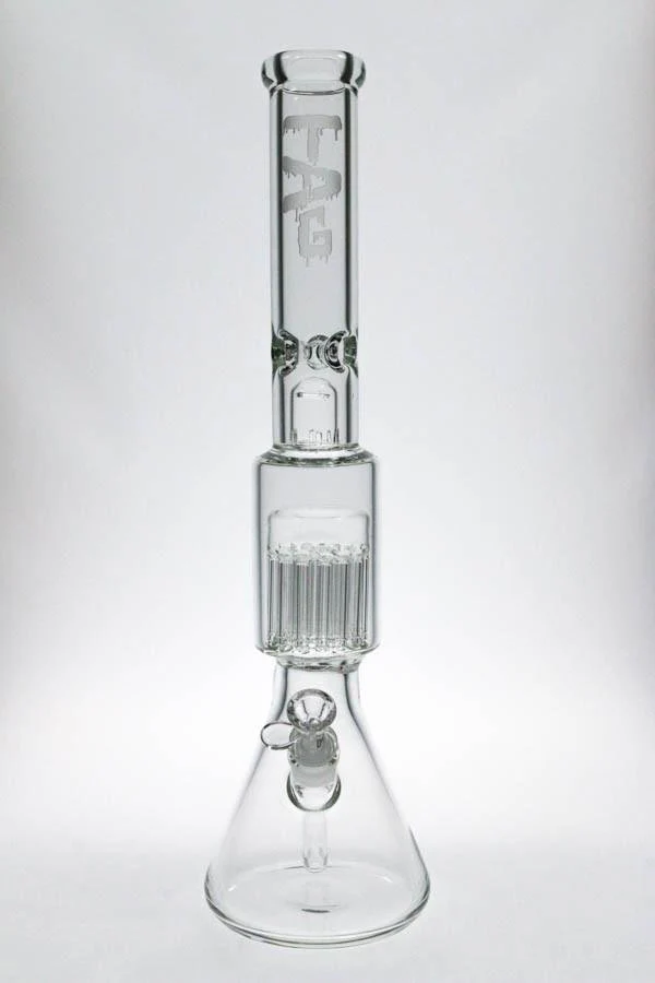 TAG - 18" 24 Arm Double Row Tree Beaker Bong (Super Thick) 7MM - 18/14MM Downstem - Image 10