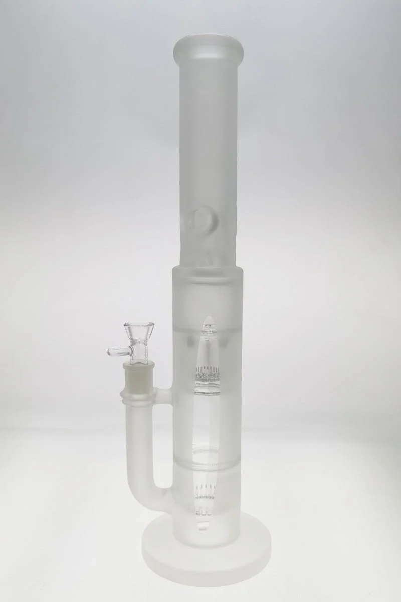 TAG - 19" Double Interior Showerhead Bong 50x7MM (18MM Female) - Image 14