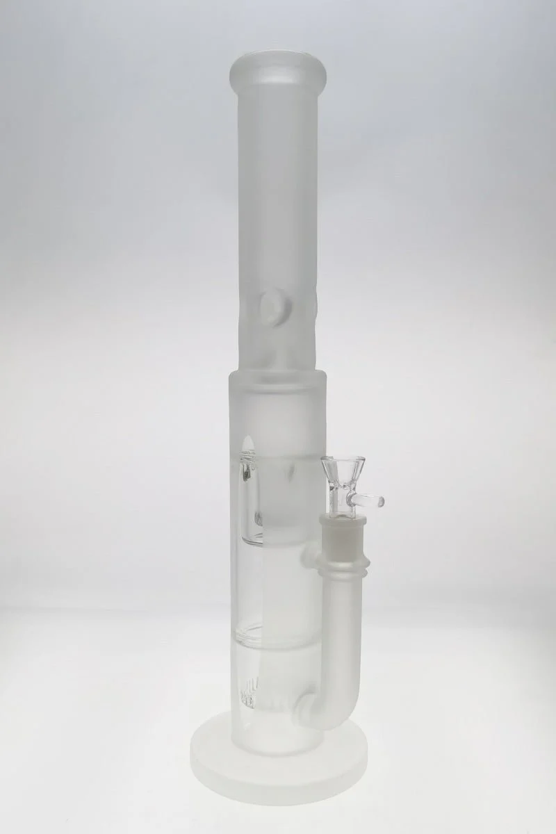 TAG - 19" Double Interior Showerhead Bong 50x7MM (18MM Female) - Image 16