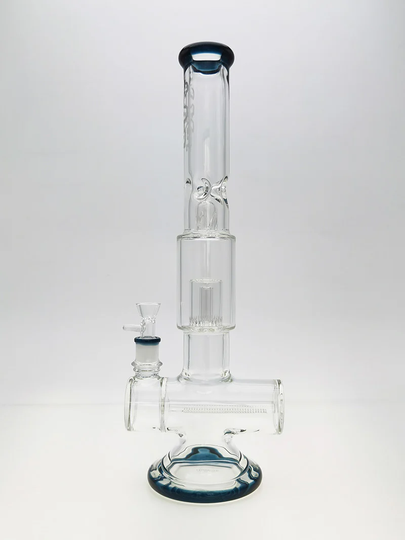 TAG - 19" Inline to Super Slit Fixed Showerhead Bong 50x7MM (18MM Female) - Image 23