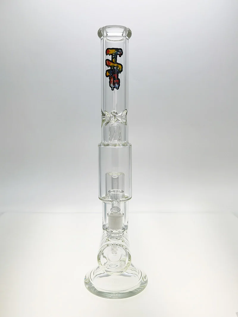 TAG - 19" Inline to Super Slit Fixed Showerhead Bong 50x7MM (18MM Female) - Image 4